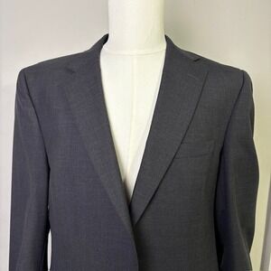 JOS A BANK Men's 41 L Charcoal Wool Suit Jacket Blazer Professional Business